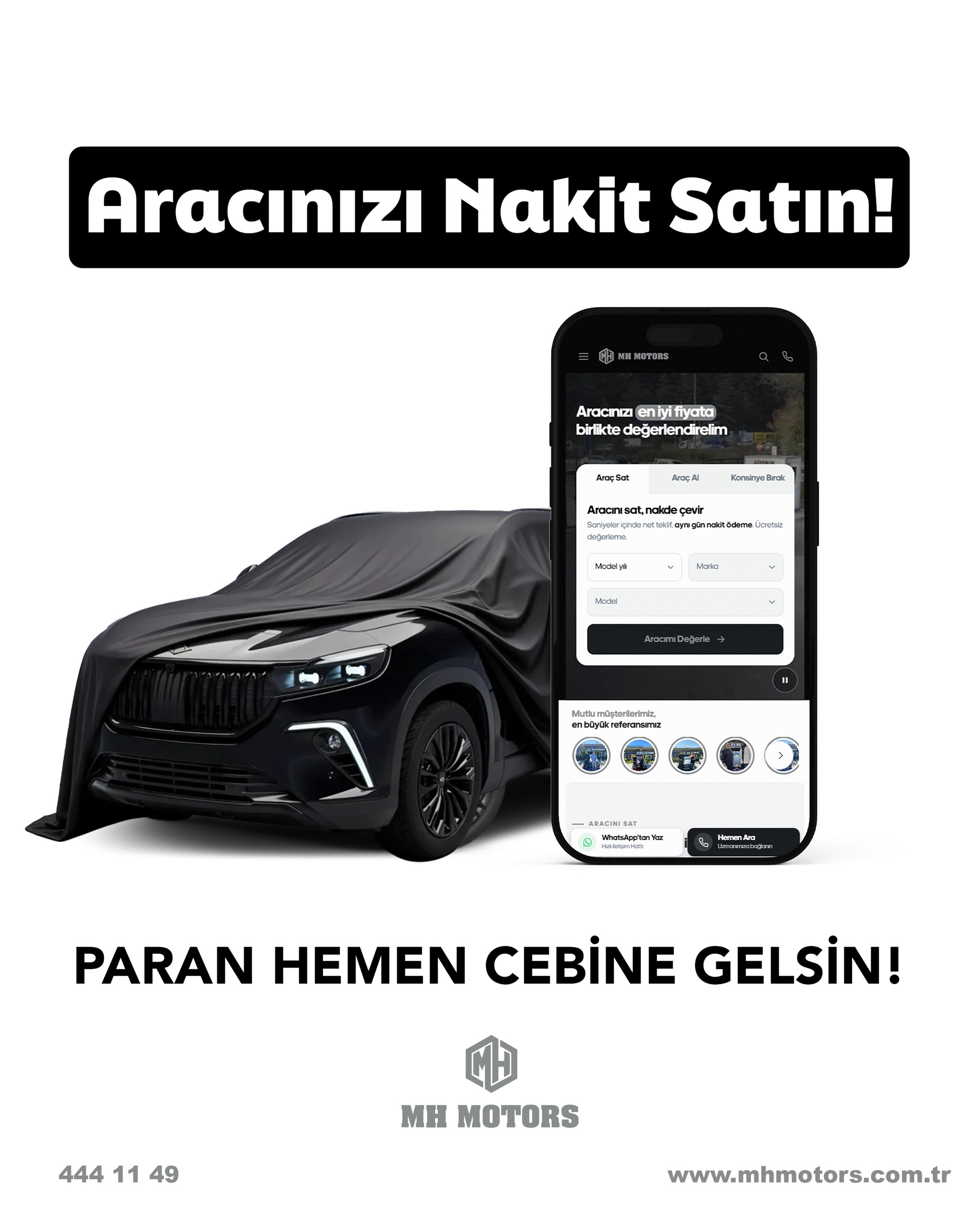 MH Motors sosyal medya paylaşımı